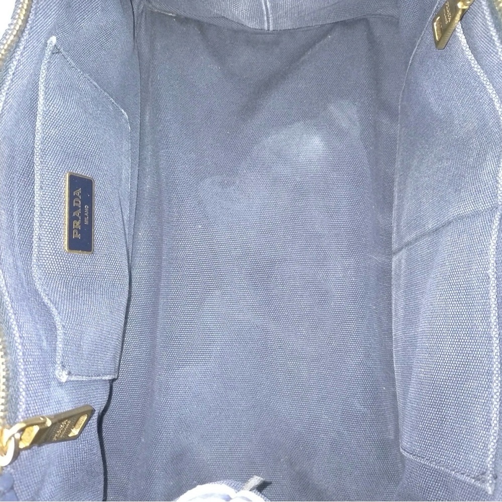 PRADA Canapa Convertible Tote Bag - Picture 7 of 10